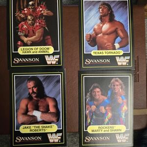 WWF Swanson Trading Cards Set